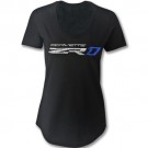 Ladies ZR1 Corvette Rhinestone T Shirt