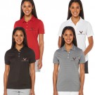 Ladies C8 Corvette Callaway Dry Core Polo