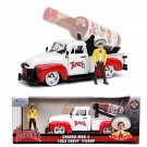 1953 Chevy Pickup with Charro Man 1:24th Diecast