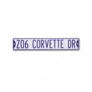 ZO6 CORVETTE DR. STREET SIGN