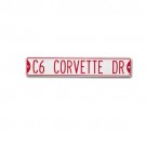 C6 CORVETTE STREET SIGN