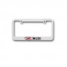Corvette Z06 505 HP License Plate Frame Chrome