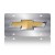 Chevrolet Gold Bowtie Stainless Steel License Plate