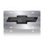 Chevrolet Black Bowtie Stainless Steel License Plate 
