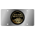 Jeep Trail Rated License Plate with Gold Logo