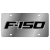 Ford F-150 Badge License Plate with Mirror Outline