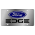 2010 Ford Edge Stainless Steel License Plate 