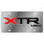 Ford XTR 4 x 4 Stainless Steel License Plate