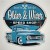 56 Ford Truck Older and Wiser Vintage Metal Sign 15 x 16