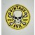 Evil Yellow Skull Vintage Speed Shop Sign 28 x 28