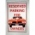 Reserved for GTO Metal Sign 12 x 18