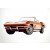 1964 Corvette Convertible Tan Metal Sign 28 x 12