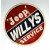 Jeep Willys Service Round Sign 14 x 14