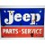 Jeep Parts Service Sign 18 x 12