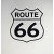 Route 66 Vintage Sign 28 x 28