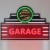 Dad's Garage Art Deco Marquee LED Flex Neon Sign in Steel Can 