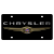 Chrysler Carbon Steel License Plate