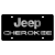 Jeep Cherokee Carbon Steel License Plate
