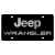 Jeep Wrangler Carbon Steel License Plate