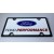 Ford Performance White Carbon Steel License Plate
