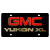 GMC Yukon XL Carbon Steel License Plate Gold
