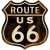 Route 66 Rusty Vintage Metal Sign 28 x 28