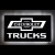 Chevrolet Trucks Slim LED Sign with Bowtie