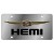 Chrysler HEMI Stainless Steel License Plate