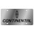 Lincoln Continental License Plate with Black Font
