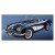 1958 Corvette Vintage Metal Sign 36 x 18