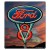 Ford Neon V-8 Sign 18 x 20