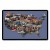 Hot Rodding Route 66 Map Sign 24 x 16 