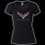 Ladies C7 Corvette Stingray T Shirt with Rhinestones