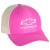 Ladies Chevrolet Mesh Snap Back Hat with Bowtie
