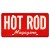 HOT ROD Magazine Vintage License Plate