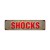 Shocks Vintage Metal Sign 20 x 5