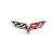 C6 Corvette Crossflags Hat Pin